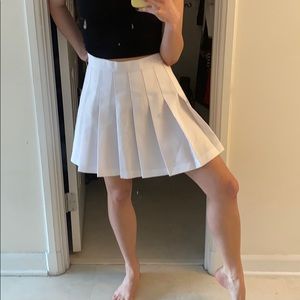 American Apparel pleated cheerleader skirt, size M